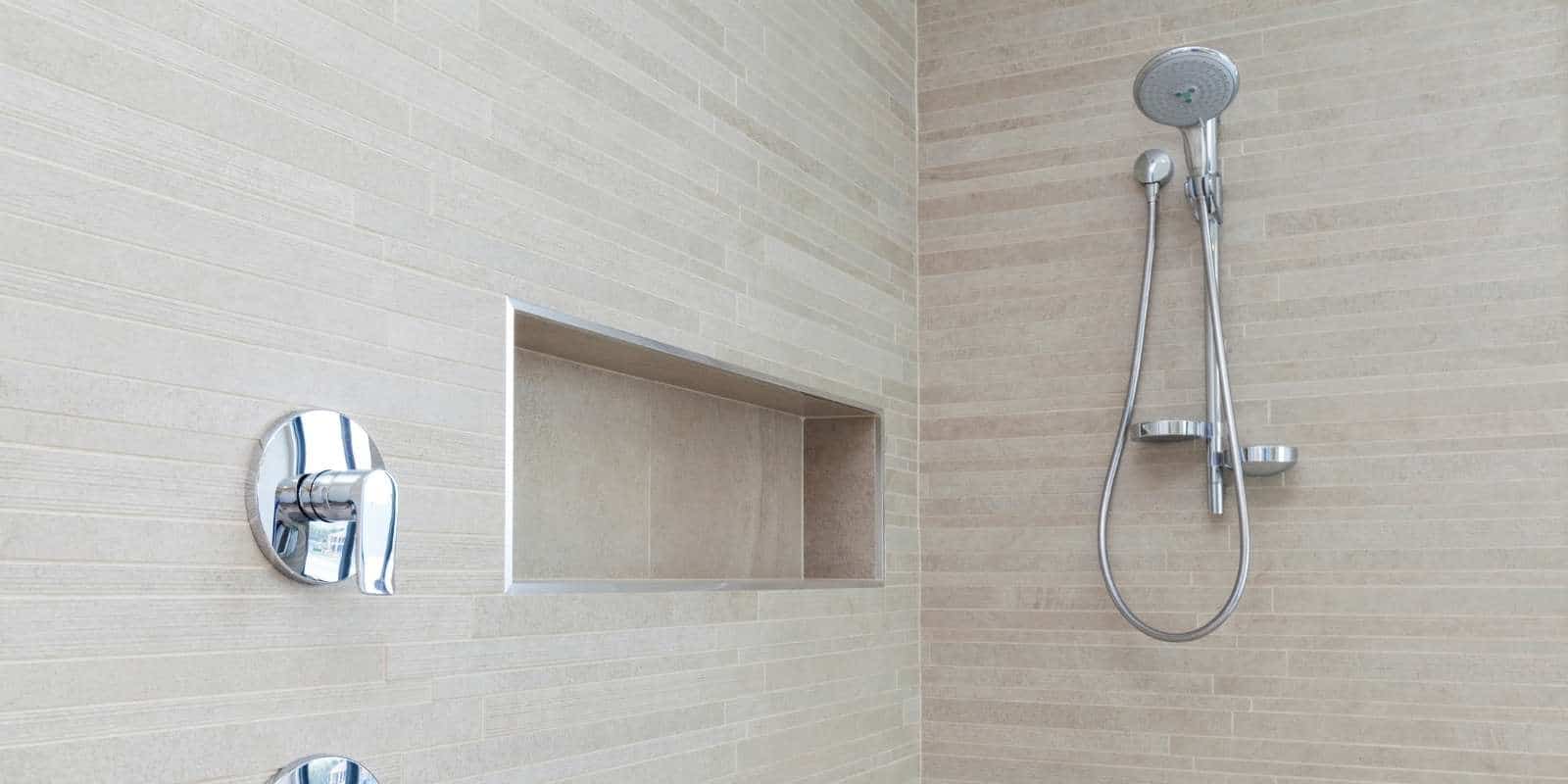 walk in shower tile stylish layout design