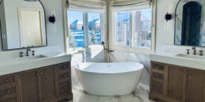 bathtub vs shower comparison in bathroom layout decision