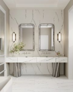 Cambria quartz shower 4