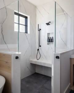 Cambria quartz shower 2