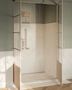Cambria quartz shower 7